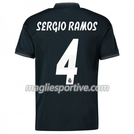 Completo Calcio Real Madrid Sergio Ramos 4 Divisa Trasferta 2018/2019